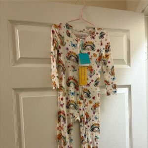 Posh Peanut Rainbow and Butterfly Footie